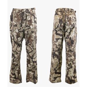 HOT SHOT Men’s Camo Performance Pant, Multi-Pocket Adjustable Waist Pants